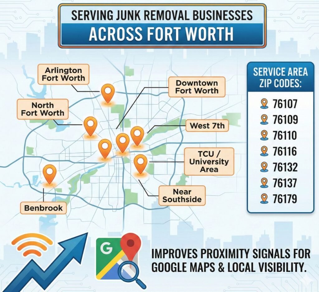 Local SEO for Junk Removal Companies in Fort Worth That Brings Calls Fast